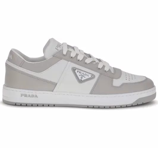 Prada Multicolor Calf Leather Bos Taurus Low Top Sneakers