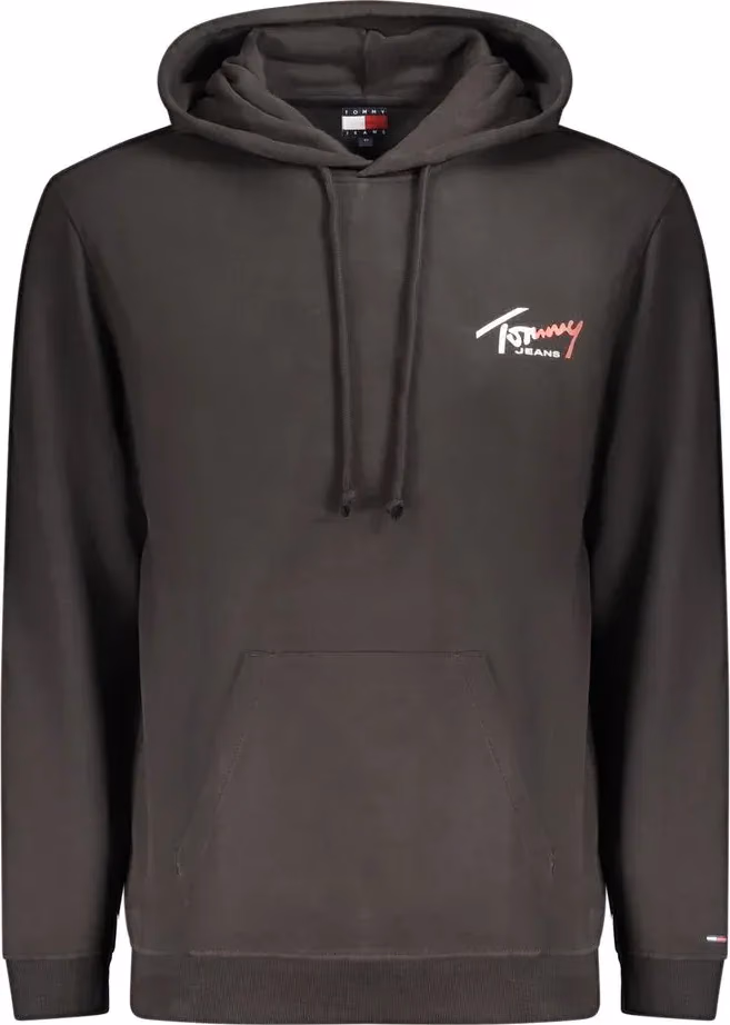 Tommy Hilfiger Black Cotton Men's Sweatshirt