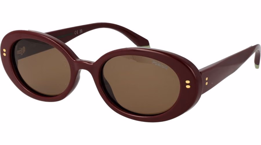 Polaroid Burgundy Polycarbonate Sunglasses