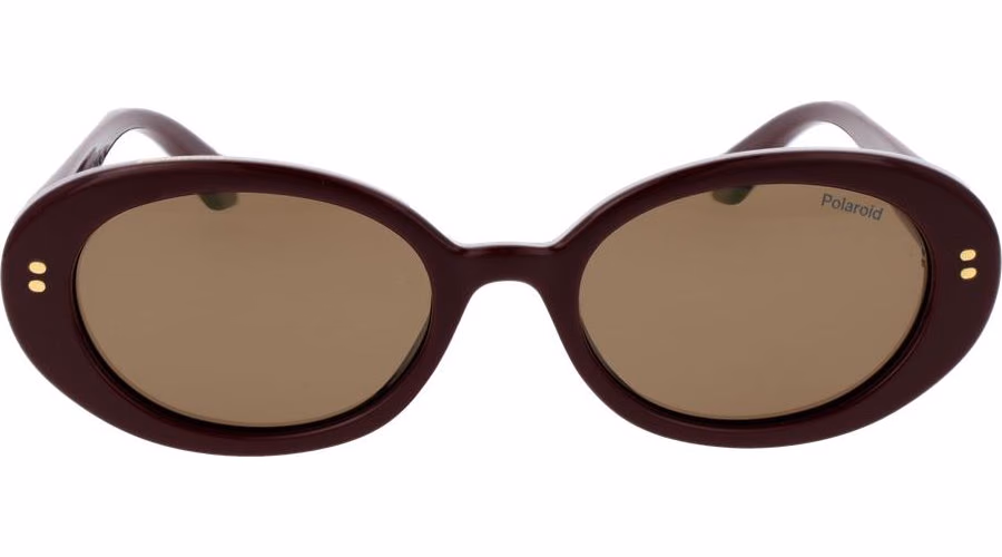 Polaroid Burgundy Polycarbonate Sunglasses