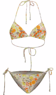 Multicolor Polyamide Bikini