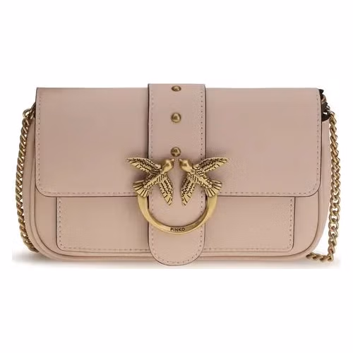 PINKO Multicolor Calf Leather Bos Taurus Shoulder Bag