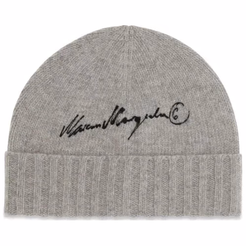 MM6 Gray Wool Oves Aries Beanie