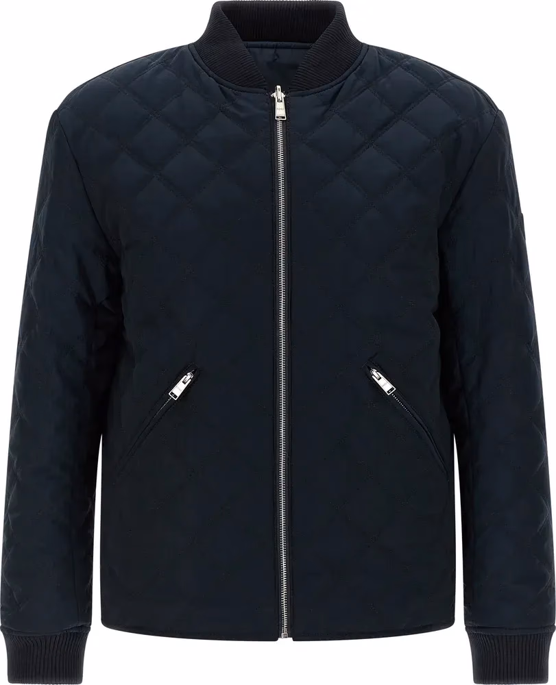 Hugo Boss Blue Polyester Bomber