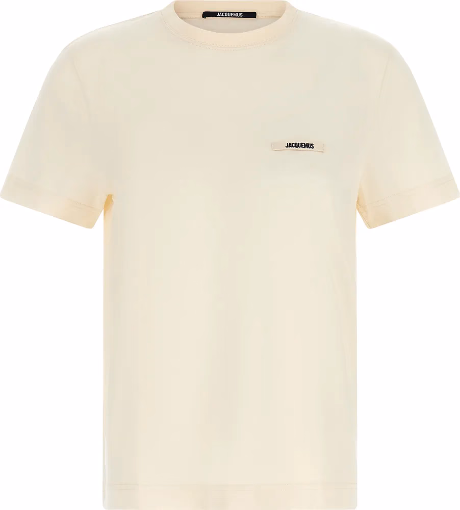 Jacquemus Beige Cotton T-Shirt