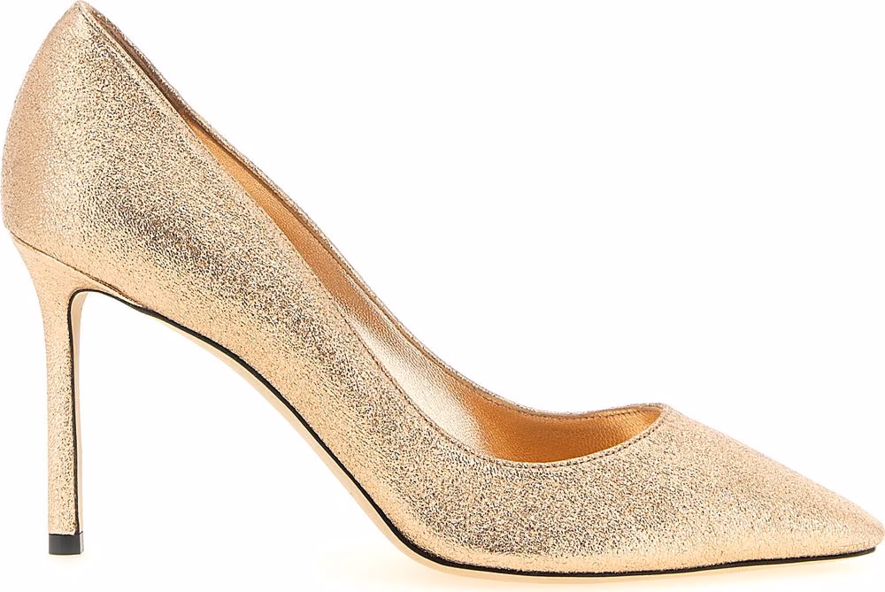 Jimmy Choo Multicolor Tencel High Heel Pumps
