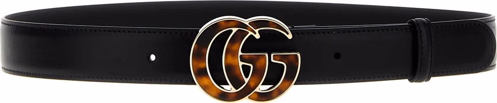 Gucci Black Calfskin Regular Belt