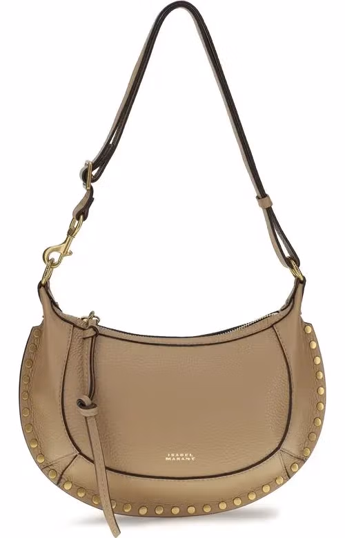 Isabel Marant Beige Calf Leather Bos Taurus Shoulder Bag