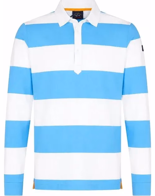 Paul & Shark White Cotton Polo Shirt