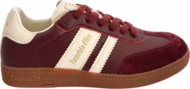 Pantofola D'Oro Red Suede Men's Sneaker