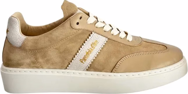 Pantofola D'Oro Beige Suede Men Sneaker