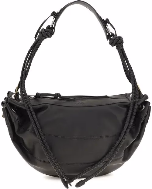 Isabel Marant Black Lamb Ovis Aries Aries Shoulder Bag