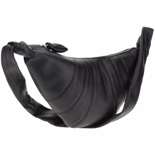 Lemaire Black Lamb Ovis Aries Aries Shoulder Bag