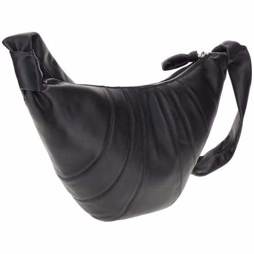 Lemaire Black Lamb Ovis Aries Aries Shoulder Bag