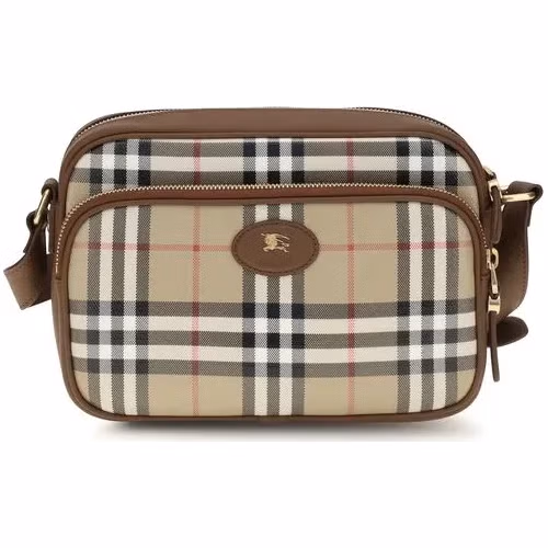 Burberry Beige Cotton Shoulder Bag