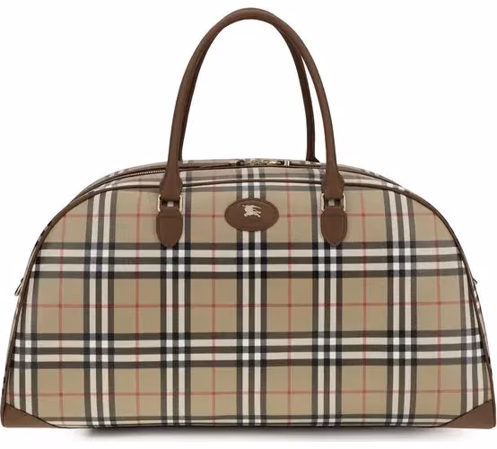 Burberry Beige Cotton Luggage And Travel