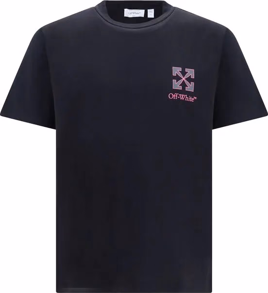 Off-White Black Cotton T-Shirt