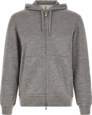 Gray Cashmere Sweatshirt