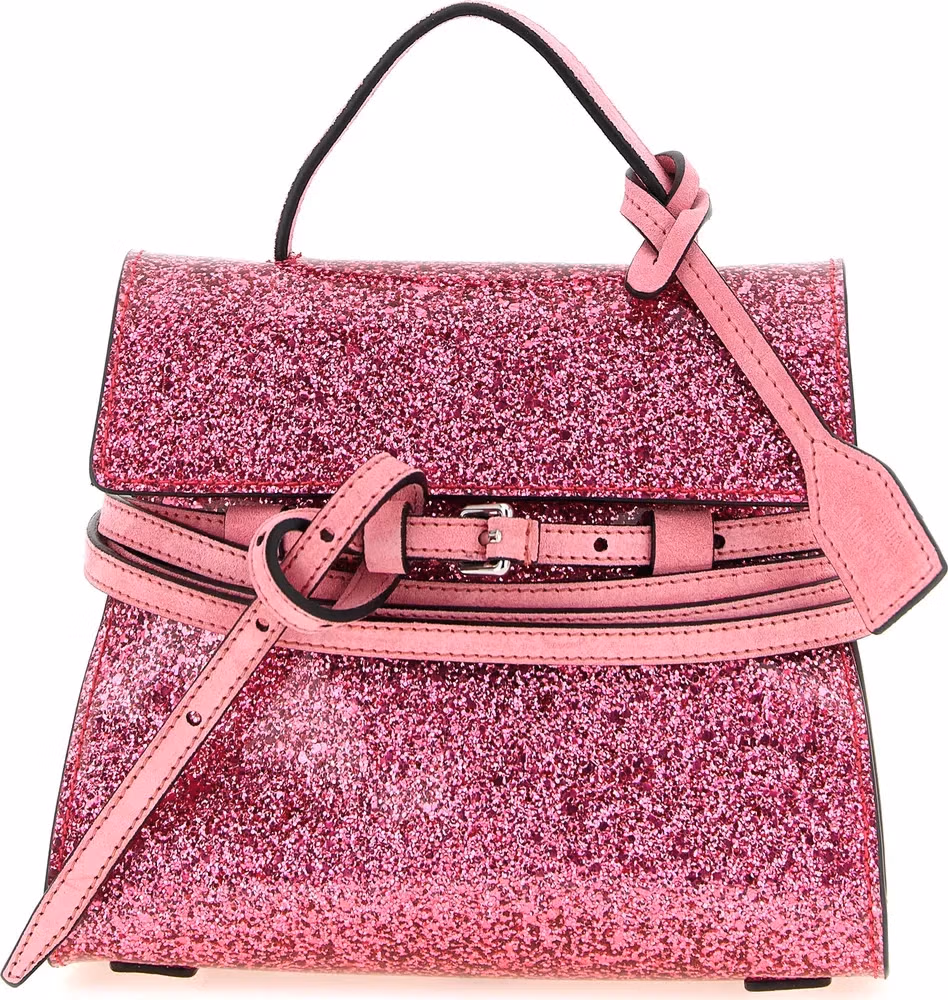 Moschino Multicolor Leather Handbag