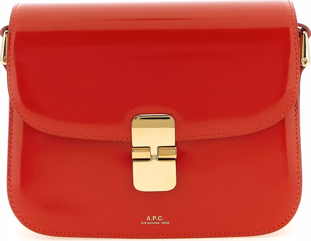 A.P.C. Multicolor Cowhide Crossbody Bag