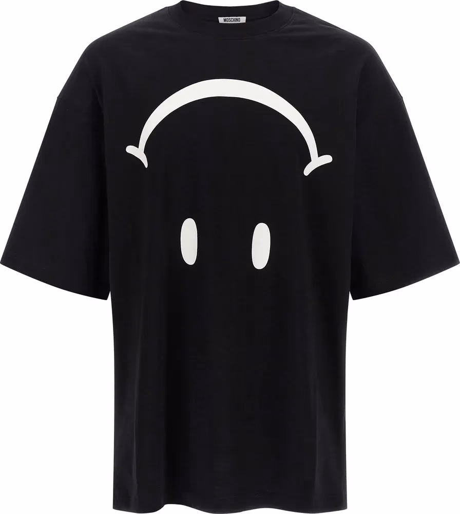 Moschino Bicolor Cotton T-Shirt
