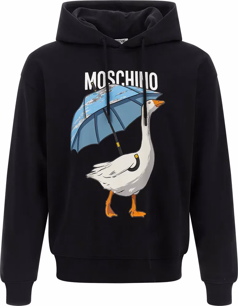 Moschino Black Cotton Sweatshirt