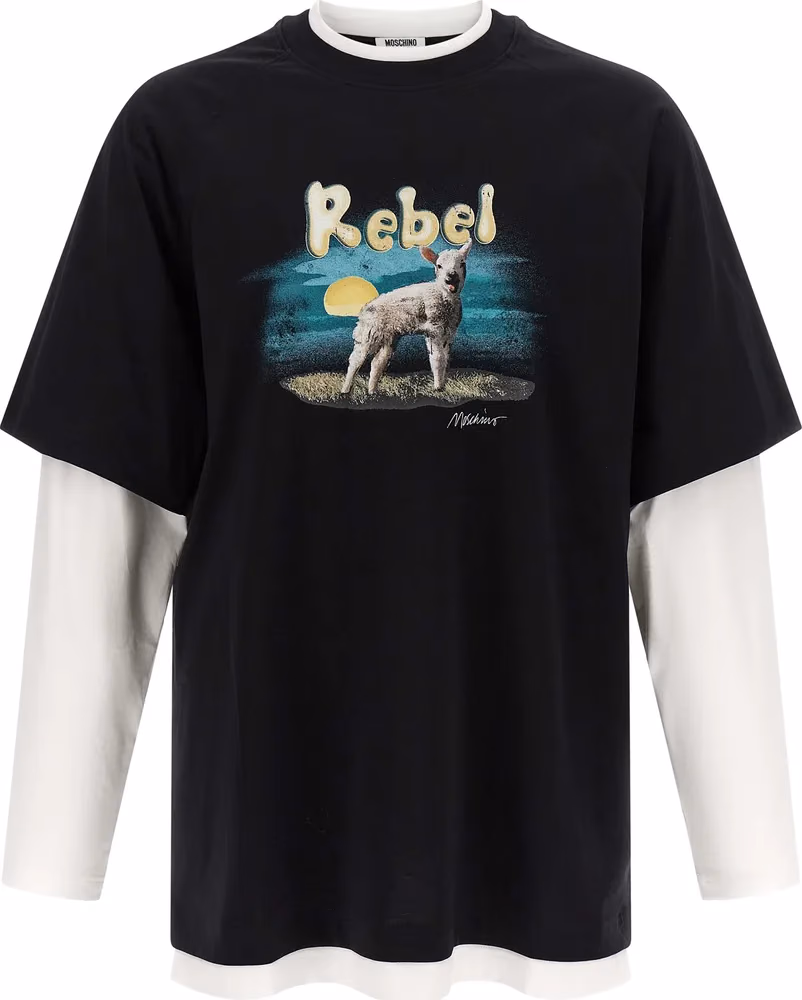 Moschino Multicolor Cotton T-Shirt
