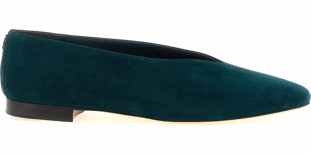 Jimmy Choo Bicolor Leather Ballet Flats