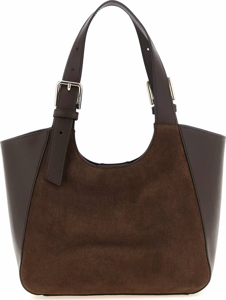 Furla Brown Calfskin Handbag