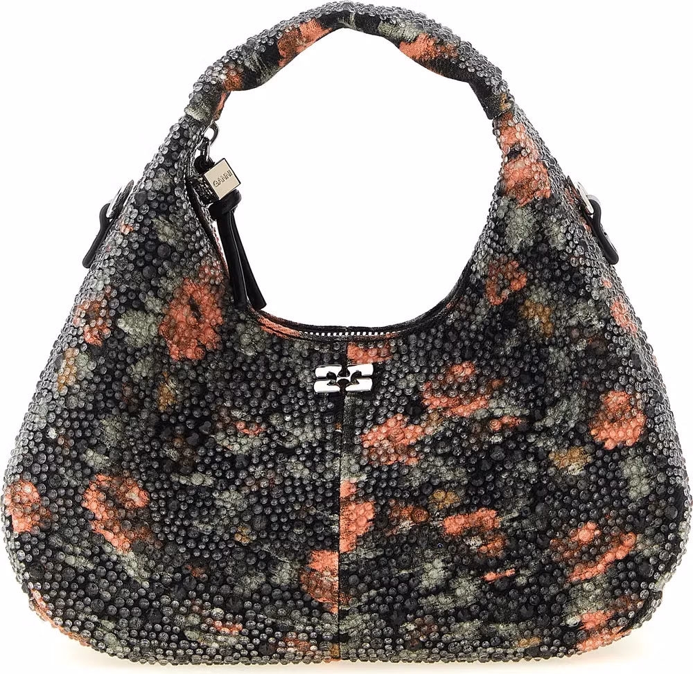 Ganni Multicolor Cotton Handbag
