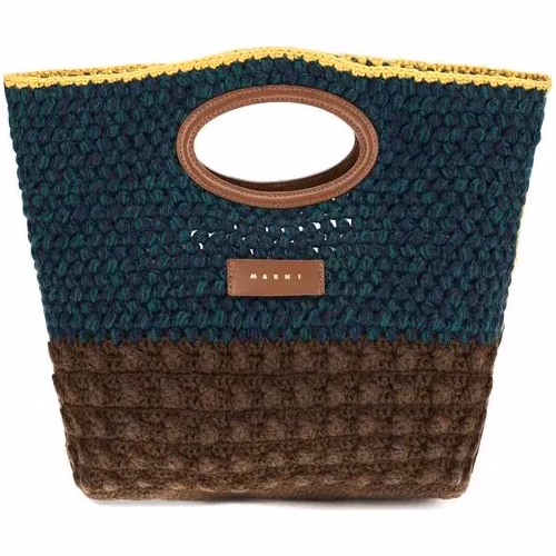 Marni Multicolor Wool Oves Aries Handbag