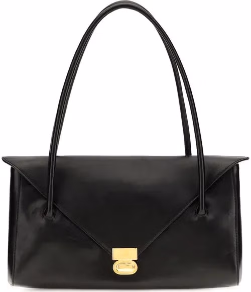 Marni Black Calf Leather Bos Taurus Shoulder Bag