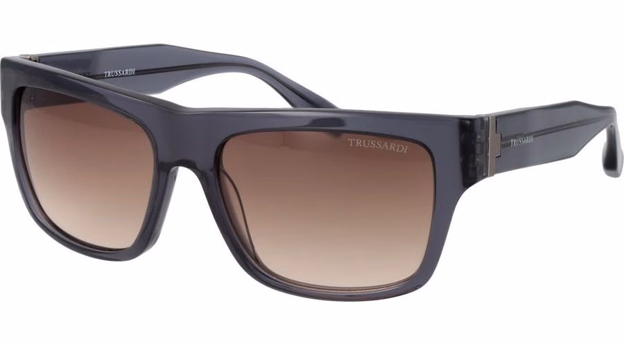 Trussardi Gray Acetate Sunglasses