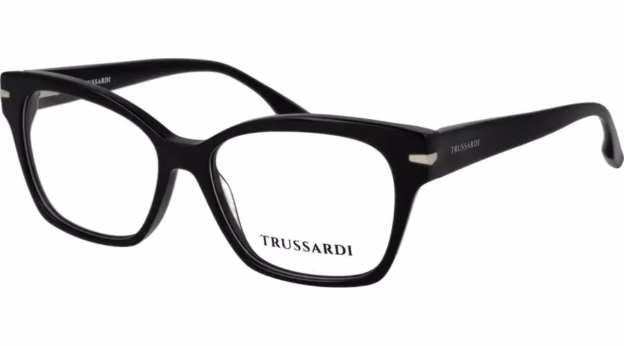 Trussardi Black Acetate Glasses (Frames)