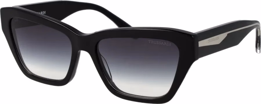 Trussardi Black Acetate Sunglasses