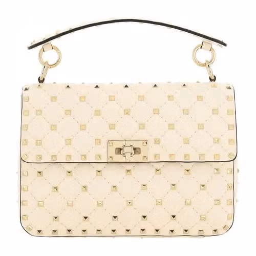 Valentino Garavani Beige Lamb Ovis Aries Aries Handbag