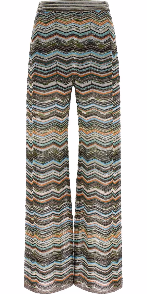 Missoni Multicolor Viscose Flared Pants