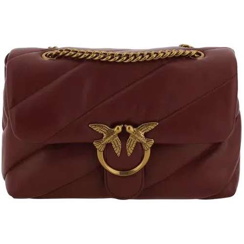 PINKO Multicolor Calf Leather Bos Taurus Shoulder Bag