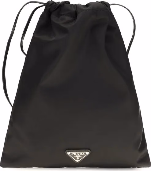 Prada Black Polyamide Clutch Bag