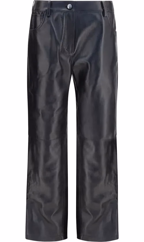 Magda Butrym Black Leather Pants