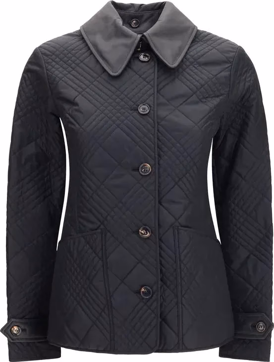 Burberry Black Polyamide Full-Length Jacket