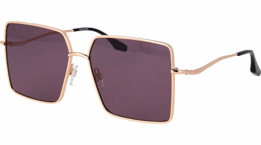 Trussardi Gold Stainless Steel Sunglasses