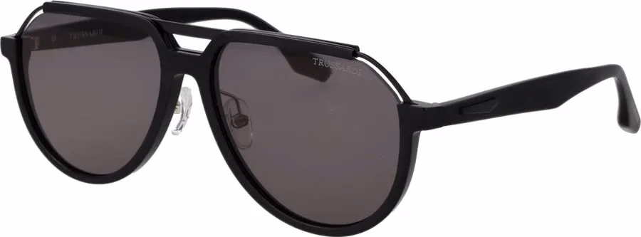 Trussardi Black Acetate Sunglasses