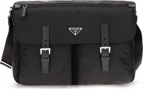 Prada Black Polyamide Shoulder Bag