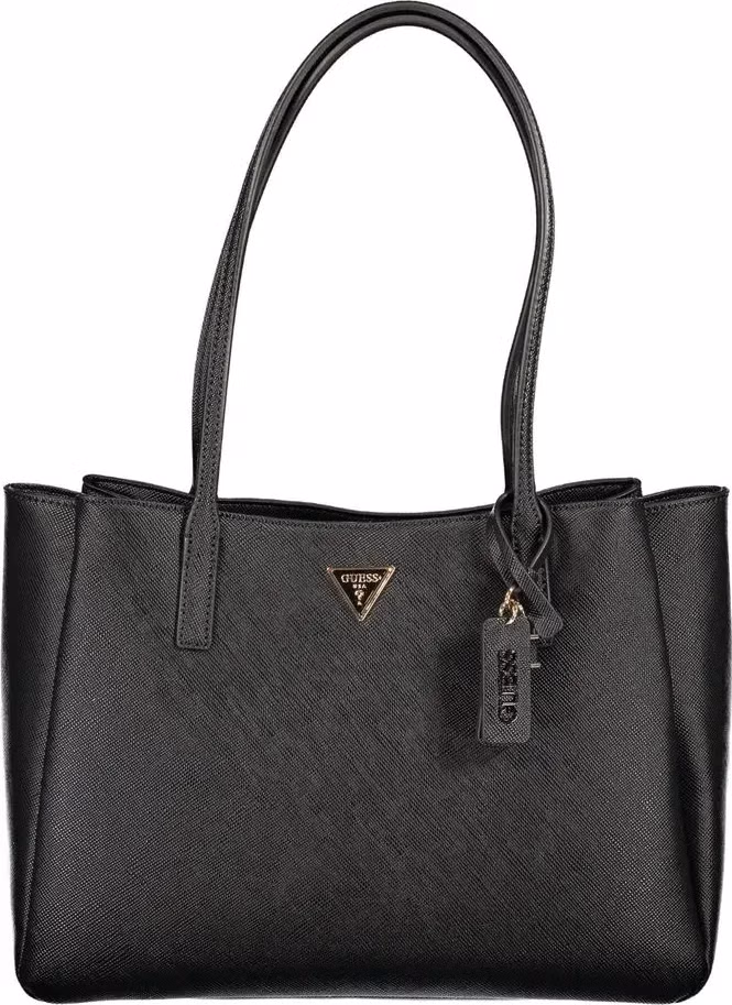 Guess Jeans Black Polyurethane Women's Bag
