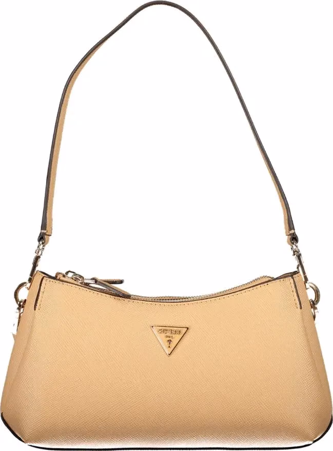 Guess Jeans Beige Polyethylene Handbag