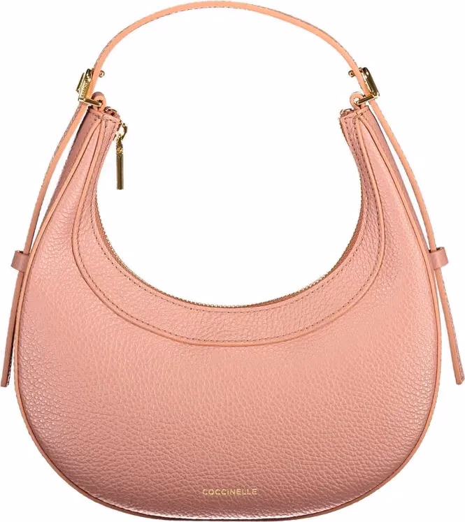 Coccinelle Pink Leather Handbag