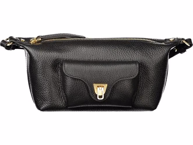 Coccinelle Black Leather Handbag
