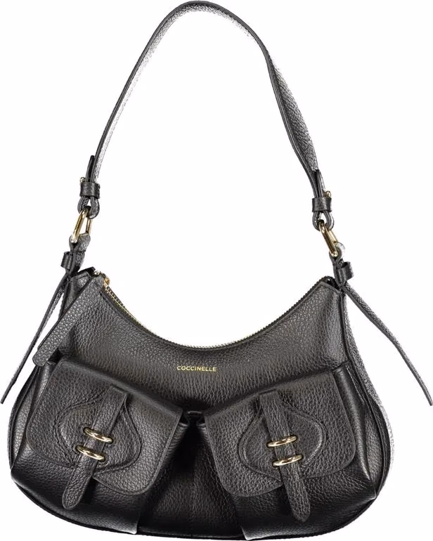Coccinelle Black Leather Handbag