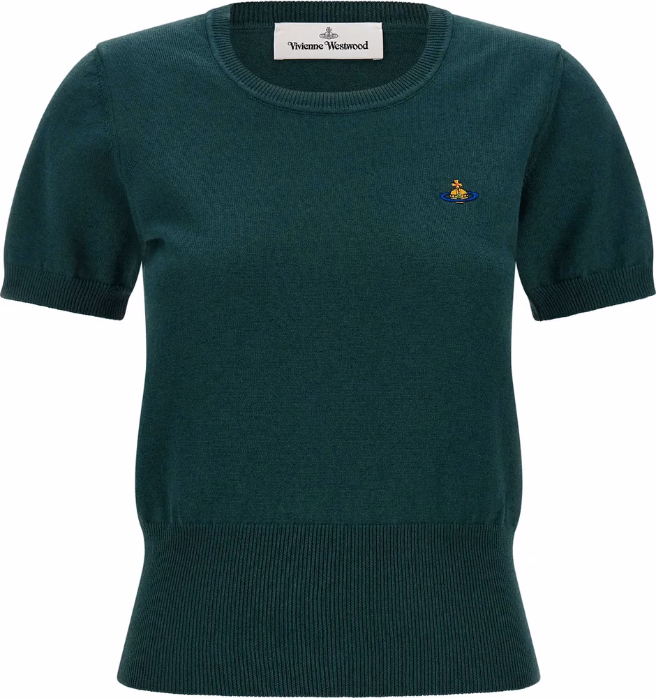 Vivienne Westwood Bicolor Cotton Shortsleeve Shirt